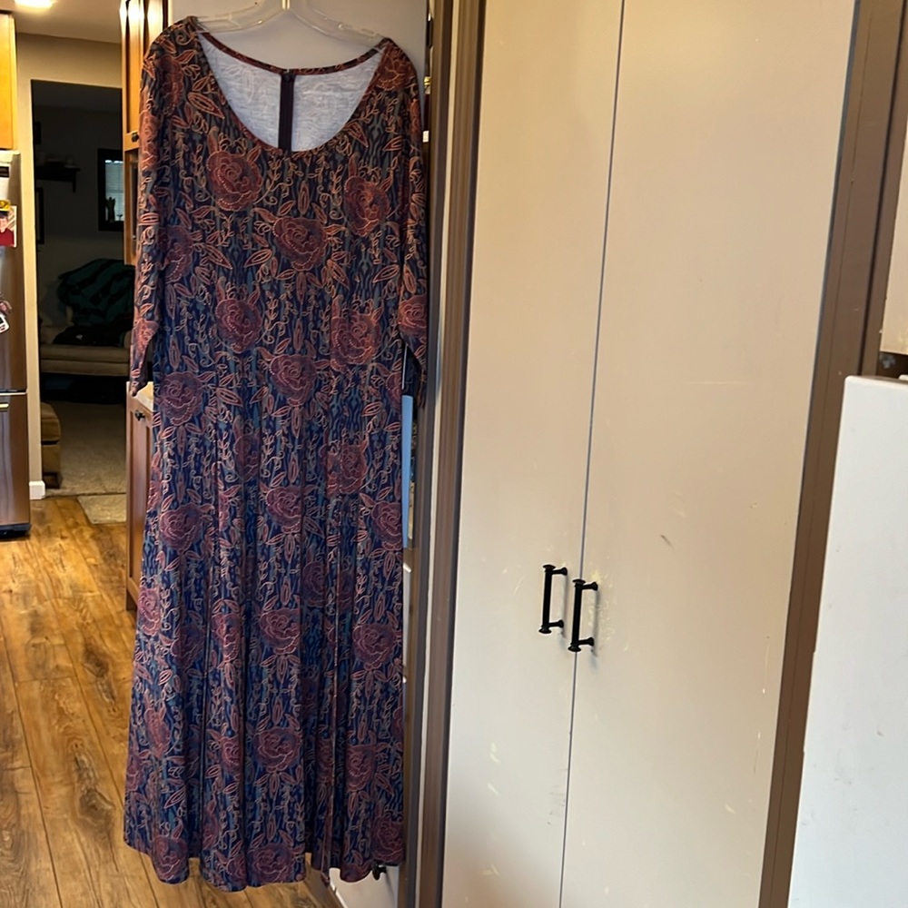 NWT Soft Surroundings Multifloral Alcott dress - size 2X